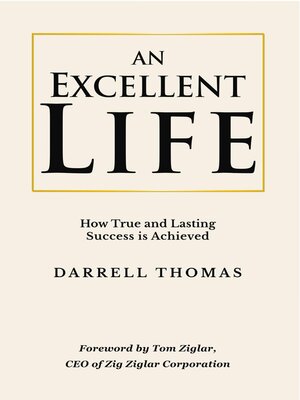 cover image of An Excellent Life